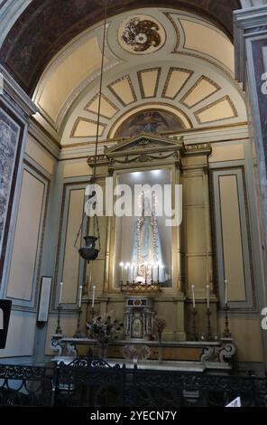 Neapel - Cappella della Madonna nella Chiesa del Purgatorio ad Arco Stockfoto