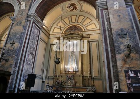 Neapel - Cappella dell'Immacolata nella Chiesa del Purgatorio ad Arco Stockfoto