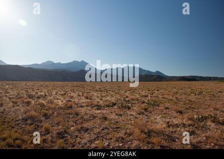 Blick auf die Berge in Utah Stockfoto