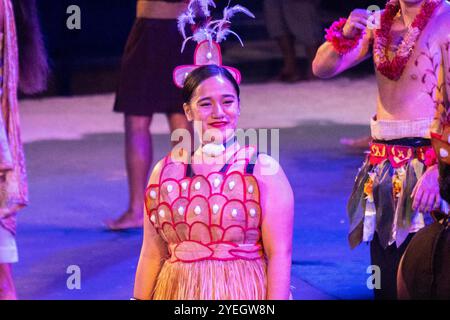 Polynesisches Kulturzentrum Stockfoto