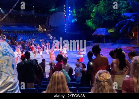 Polynesisches Kulturzentrum Stockfoto