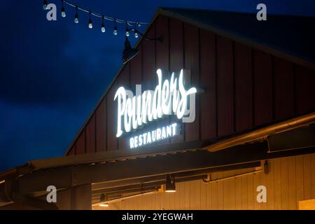 Polynesisches Kulturzentrum Stockfoto