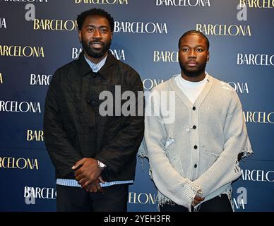 LONDON, GROSSBRITANNIEN. 30. Oktober 2024. Aaron Shosanya, Eric Shango, besucht die Galaabende „Barcelona“ im Duke of York's Theatre in London, Großbritannien. (Foto von 李世惠/siehe Li/Picture Capital) Credit: Siehe Li/Picture Capital/Alamy Live News Stockfoto