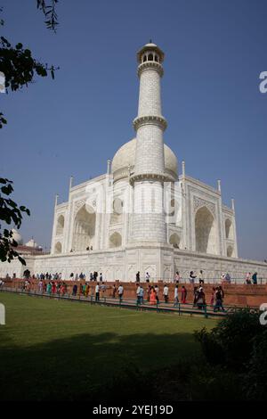 Taj Mahal Und Agra Fort Stockfoto