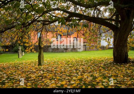 'Harmonische Farben', Christ Church, Stricklandgate, Penrith, Cumbria, UK Stockfoto