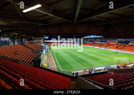 Dundee, Schottland. 30. Oktober 2024. Tannadice Park unter den Flutlichtern Dundee United vs Motherwell - Scottish Premiership Credit: Raymond Davies / Alamy Live News Stockfoto