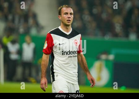 Bundesliga: Eintracht Frankfurt gegen Brossia Mönchengladbach, Deutsche Bank Park Stadion. Stockfoto