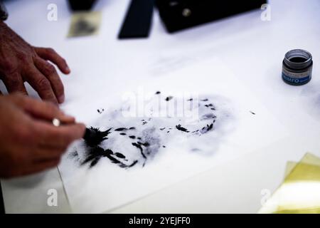 Themenbild Hintergrundgespräch des Bundeskriminalamtes ¿vom Fingerabdruck zum gelösten Verbrechen¿ am Dienstag, 22. Oktober 2024 in Wien. - 20241022 PD3500 Credit: APA-PictureDesk/Alamy Live News Stockfoto