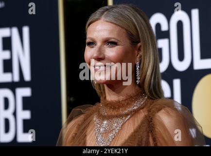 Gwyneth Paltrow nimmt am 5. Januar 2020 an den 77. Jährlichen Golden Globe Awards im Beverly Hilton Hotel in Beverly Hills, Kalifornien, Teil. Stockfoto