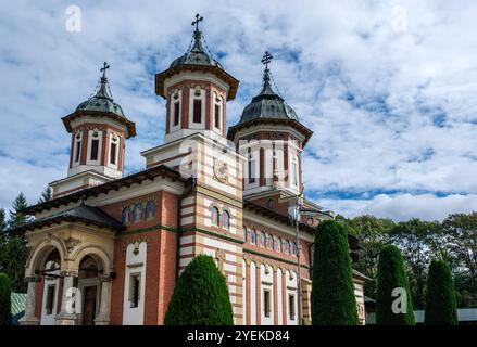 Biscerica Mare (Große Kirche), Sinaia Kloster, Rumänien Stockfoto