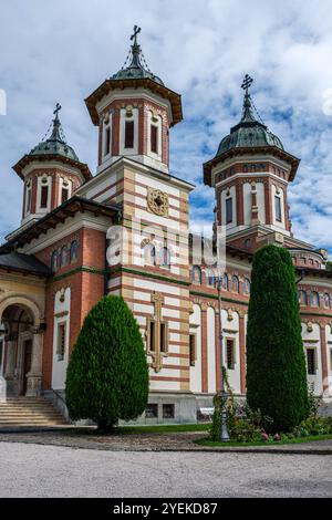 Biscerica Mare (Große Kirche), Sinaia Kloster, Rumänien Stockfoto