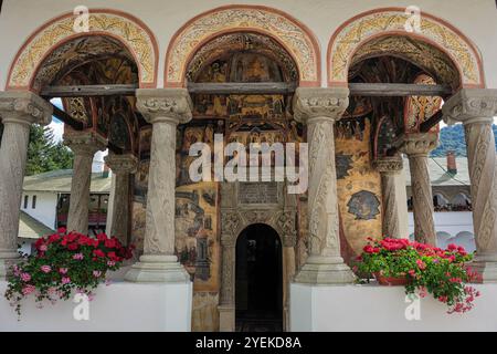 Biserica Veche (Alte Kirche), Sinaia Kloster, Rumänien Stockfoto