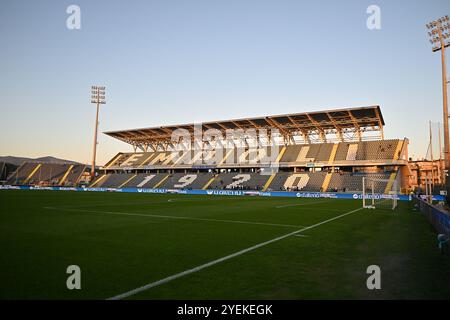 30. Oktober 2024, Carlo Castellani Stadion, Empoli, Italien; Serie A EniLive Football; Empoli versus Internazionale Milan; Eine allgemeine Ansicht von Carlo Castell Stockfoto