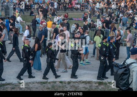 Görlitzer Park, Block Party, Peter Fox Live, Gratiskonzert, Berlin-Kreuzberg Stockfoto