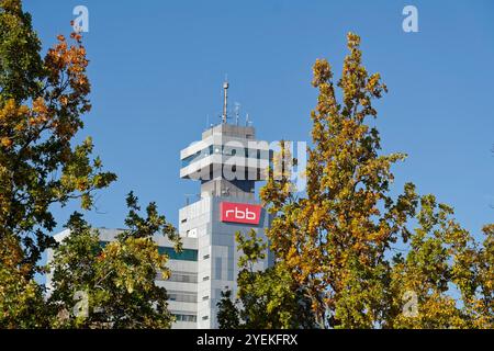 RBB, Rundfunk Berlin Brandenburg, Masurenallee, Charlottenburg, Berlin, Deutschland, Europa, News, Aktuelles, rbb-Affäre, Stockfoto