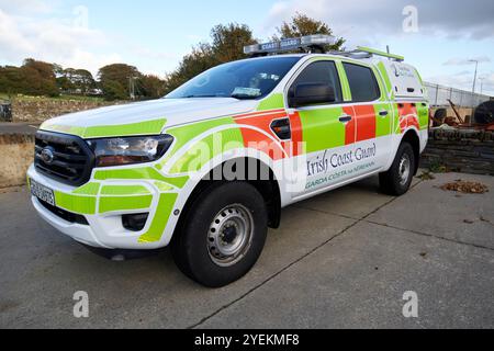 irische Küstenwache garda costa na heireann ford Ranger Rettungsfahrzeug, County donegal, republik irland Stockfoto