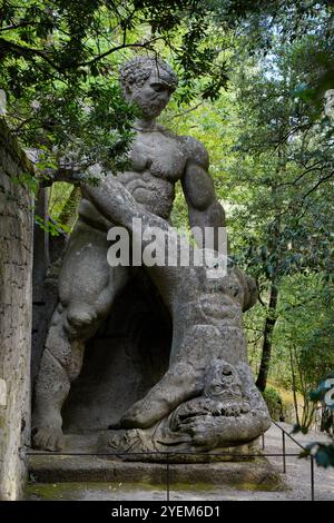 Sacro Bosco, Parco dei Mostri Stockfoto