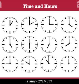 Dekoratives Blumendesign Ein klassisches schwarzes und weißes Blumendesign mit eleganten, geschwungenen Blättern und komplizierten Details. Perfekt für den Einsatz in Stock Vektor