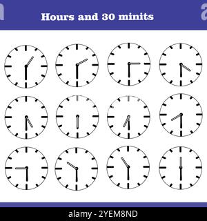 Dekoratives Blumendesign Ein klassisches schwarzes und weißes Blumendesign mit eleganten, geschwungenen Blättern und komplizierten Details. Perfekt für den Einsatz in Stock Vektor