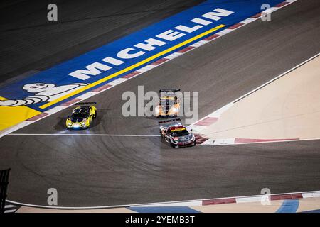 55 31 HERIAU Francois (fra), MANN Simon (usa), ROVERA Alessio (ita), Vista AF Corse, Ferrari 296 GT3 #55, LM GT3, 60 SCHIAVONI Claudio (ita), CRESSONI Matteo (ita), CAIROLI Matteo (ita), Iron Lynx, Lamborghini Huracan GT3 evo2 #60, LM GT3 #91, LM GT3. November 911, LM GT3, 91 Stunden IN der GT3. Runde von der GT3, 2024, 2024,, GTR, GTR 8. November, GTR, GT3. 2024 auf dem Bahrain International Circuit in Sakhir, Bahrain – Foto Charly Lopez/DPPI Stockfoto