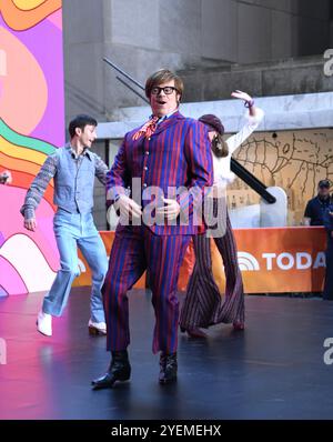 31. Oktober 2024, New York, NY, Vereinigte Staaten: Carson Daly nimmt an NBC's Today Show 2024 Halloween Celebration am Rockefeller Plaza in New York Teil. 31. Oktober 2024. (Credit Image: © Photo Image Press via ZUMA Press Wire) NUR REDAKTIONELLE VERWENDUNG! Nicht für kommerzielle ZWECKE! Stockfoto