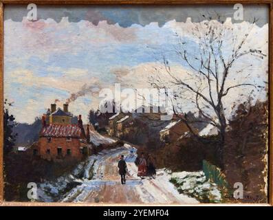 Fox Hill, Upper Norwood, 1870, Camille Pissarro (1830-1903), National Gallery, London, Großbritannien Stockfoto