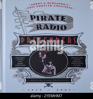 Pretenders - Piratenradio - Original-Vinyl-Cover Stockfoto