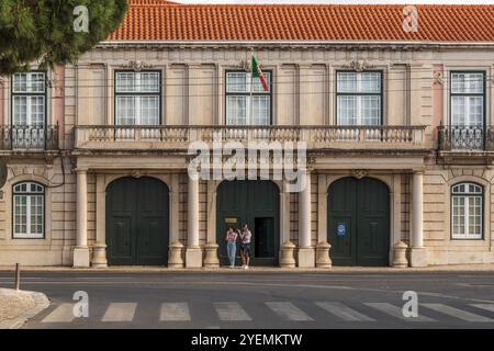 Nationales Kutschenmuseum - Alte Königliche Hofreitschule, Museo Nacional de las Carrozas Stadt Lissabon, Hauptstadt von Portugal, Europa. Stockfoto