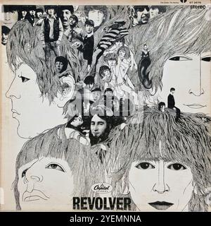 The Beatles Revolver U.S. Stereo – Original Vinyl Cover Stockfoto