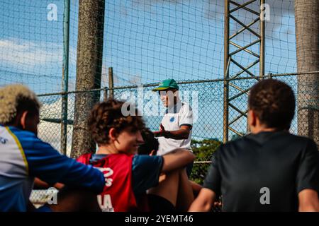 Treino escola cruzeiro BH-MG Stockfoto