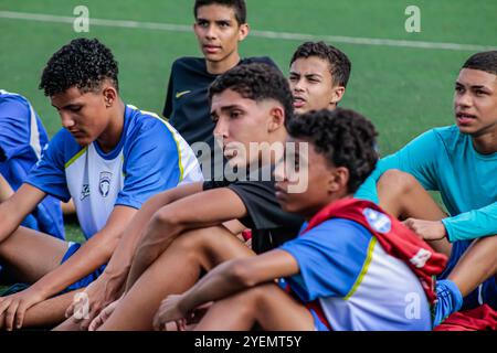 Treino escola cruzeiro BH-MG Stockfoto