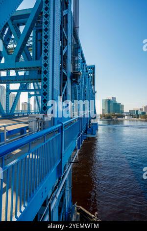 Stockfoto John T Alsop Jr Bridge Jacksonville Florida 2024 Stockfoto