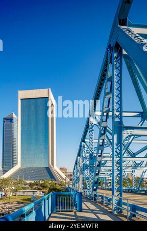 Stockfoto John T Alsop Jr Bridge Jacksonville Florida 2024 Stockfoto