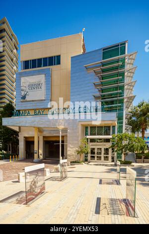 Tampa, FL, USA - 24. Oktober 2024: Tampa Bay History Center Stockfoto