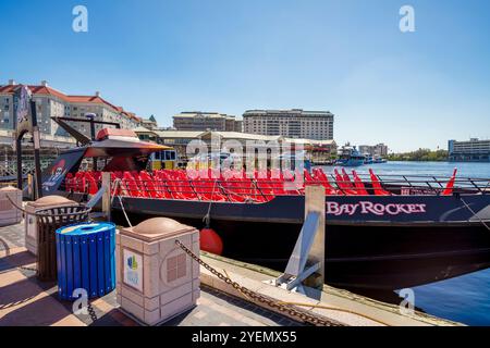 Tampa, FL, USA - 24. Oktober 2024: Bay Rocket Bootstour Tampa Florida Stockfoto