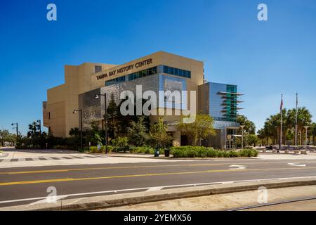 Tampa, FL, USA - 24. Oktober 2024: Tampa Bay History Center Stockfoto