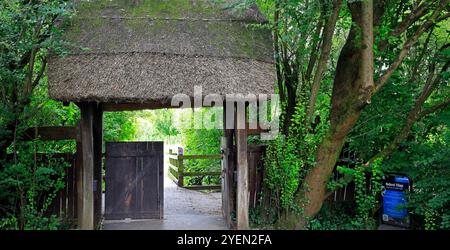 Mittelalterliches Dorf Cosmeston, Penarth, South Wales, Großbritannien. 2024 Stockfoto