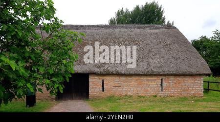 Mittelalterliches Dorf Cosmeston, Penarth, South Wales, Großbritannien. 2024 Stockfoto