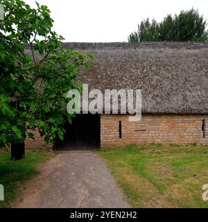 Mittelalterliches Dorf Cosmeston, Penarth, South Wales, Großbritannien. 2024 Stockfoto