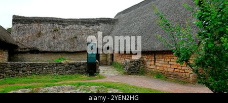 Mittelalterliches Dorf Cosmeston, Penarth, South Wales, Großbritannien. 2024 Stockfoto