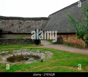 Mittelalterliches Dorf Cosmeston, Penarth, South Wales, Großbritannien. 2024 Stockfoto