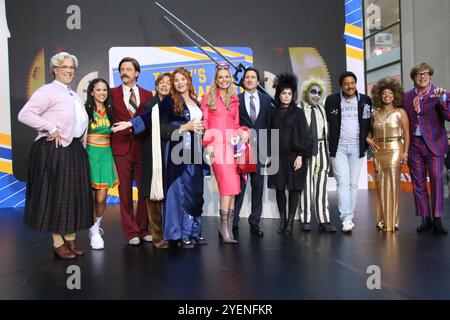 New York, New York, USA. 31. Oktober 2024. Die „Today“ Halloween Celebration 2024 von NBC am 31. Oktober 2024 in New York City am Rockefeller Plaza. Quelle: Rw/Media Punch/Alamy Live News Stockfoto