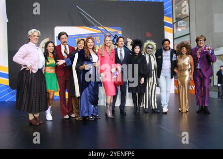 New York, New York, USA. 31. Oktober 2024. Die „Today“ Halloween Celebration 2024 von NBC am 31. Oktober 2024 in New York City am Rockefeller Plaza. Quelle: Rw/Media Punch/Alamy Live News Stockfoto