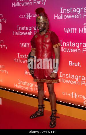 Paris, Frankreich. 31. Oktober 2024. Gast nimmt am 31. Oktober 2024 an der Instagram Halloween Party im Le Marois Hotel in Paris Teil. Foto: Nasser Berzane/ABACAPRESS. COM Credit: Abaca Press/Alamy Live News Stockfoto