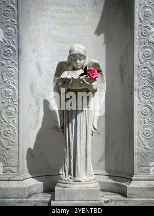 The Shell Girl, Bonaventure Cemetery, Savannah, Georgia Stockfoto