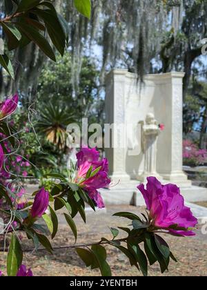 The Shell Girl, Bonaventure Cemetery, Savannah, Georgia Stockfoto