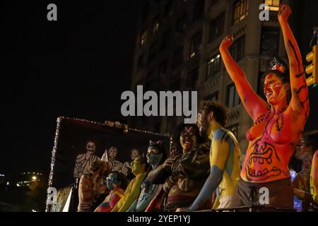 51. Jährliche Halloween-Parade in Lower Manhattan, New York, 31. Oktober 2024. Stockfoto