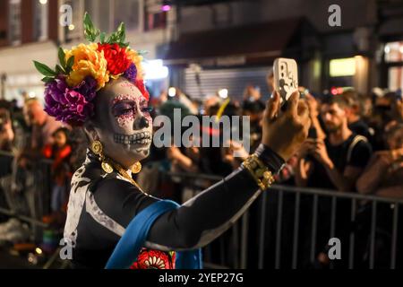 51. Jährliche Halloween-Parade in Lower Manhattan, New York, 31. Oktober 2024. Stockfoto