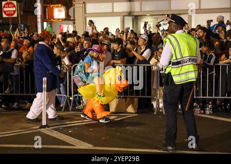 51. Jährliche Halloween-Parade in Lower Manhattan, New York, 31. Oktober 2024. Stockfoto