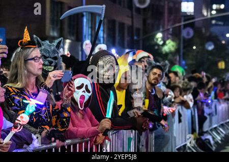 New York, USA. 31. Oktober 2024. 51. Jährliche Halloween-Parade in Manhattan's Greenwich Village. Quelle: Enrique Shore/Alamy Live News Stockfoto